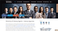 Desktop Screenshot of literaryagencies.com